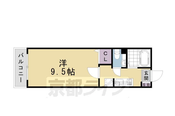 京都府京都市南区吉祥院西浦町 西大路駅 1K アパート 賃貸物件詳細