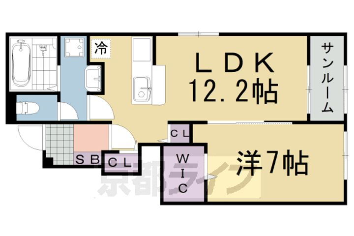 京都府南丹市園部町内林町 賃貸アパート
