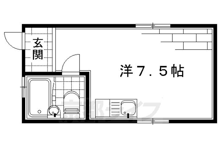 京都府京都市伏見区西柳町 中書島駅 ワンルーム アパート 賃貸物件詳細