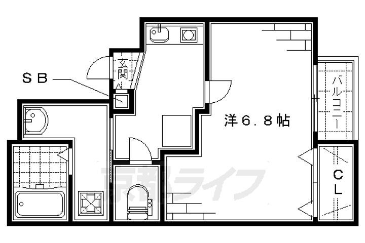 京都府京都市伏見区南新地 中書島駅 1K マンション 賃貸物件詳細