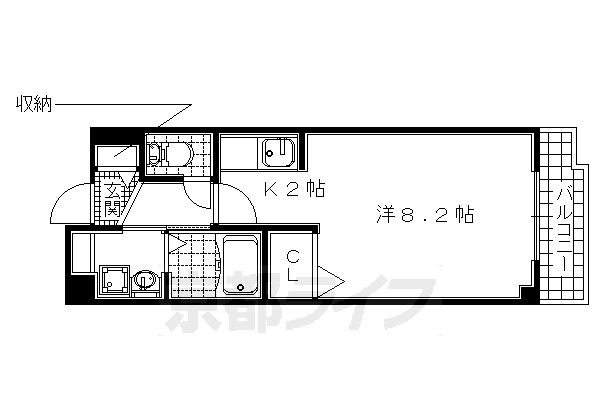 京都府京田辺市東古森 新田辺駅 1K マンション 賃貸物件詳細