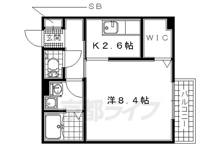 京都府宇治市宇治里尻 宇治駅 1K アパート 賃貸物件詳細