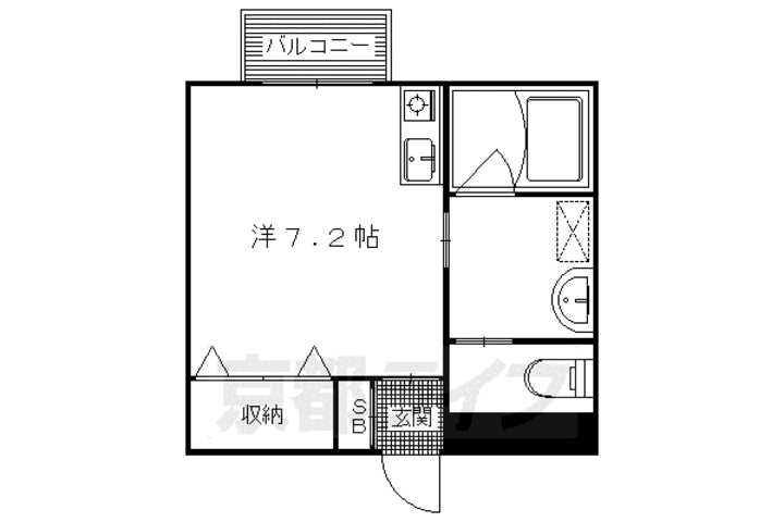 京都府京都市左京区北白川下池田町 茶山・京都芸術大学駅 ワンルーム アパート 賃貸物件詳細