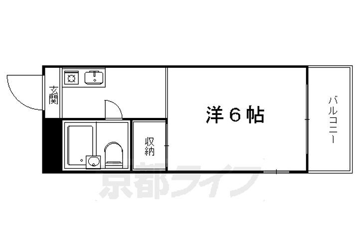 京都府京都市左京区一乗寺南大丸町 一乗寺駅 1K マンション 賃貸物件詳細