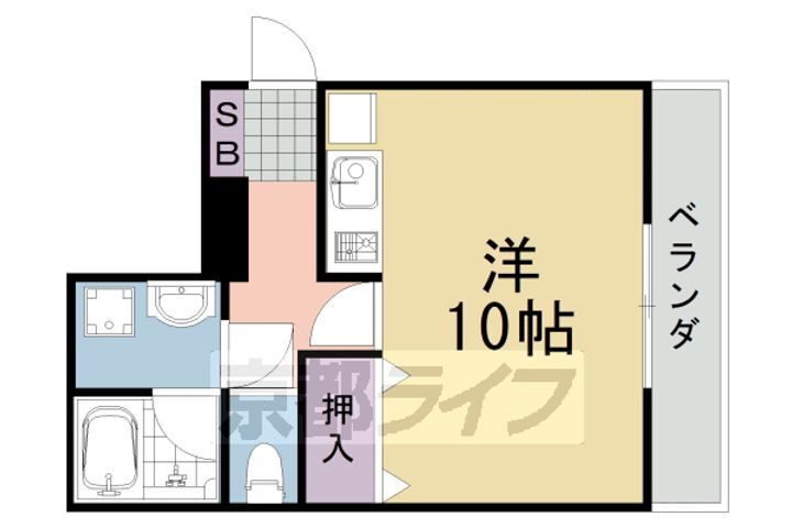 京都府京都市西京区松尾万石町 上桂駅 ワンルーム マンション 賃貸物件詳細