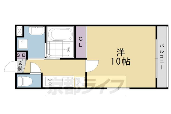 京都府京都市西京区桂徳大寺北町 上桂駅 1K マンション 賃貸物件詳細