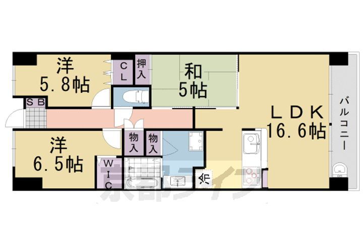 京都府京都市南区久世高田町 桂川駅 3LDK マンション 賃貸物件詳細
