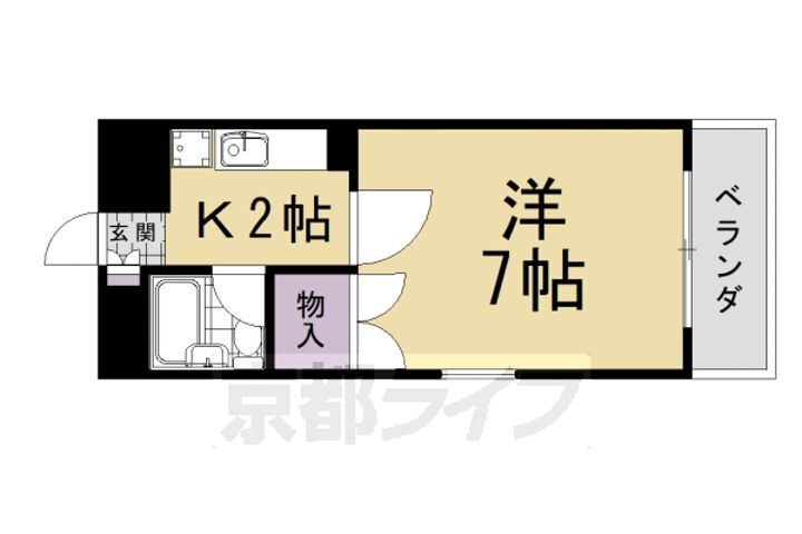 京都府京都市伏見区羽束師菱川町 賃貸マンション