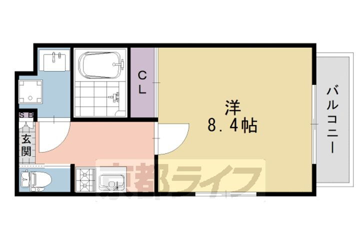 京都府京都市南区久世中久世町１丁目 桂川駅 1K マンション 賃貸物件詳細
