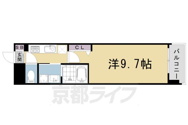 京都府京都市右京区西京極南庄境町 西京極駅 1K マンション 賃貸物件詳細