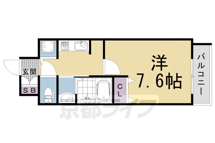 京都府京都市中京区壬生辻町 丹波口駅 1K マンション 賃貸物件詳細