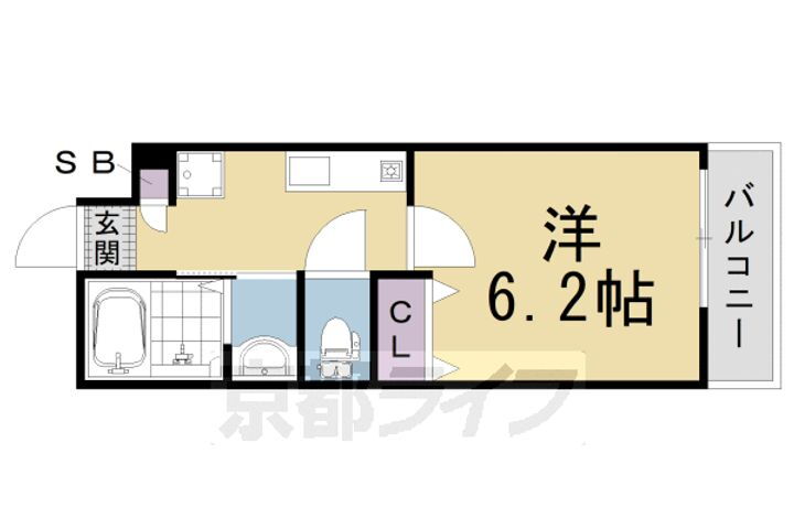 京都府京都市中京区壬生森町 西院駅 1K マンション 賃貸物件詳細