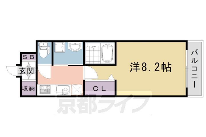 京都府京都市中京区壬生御所ノ内町 大宮駅 1K マンション 賃貸物件詳細