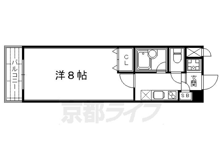 京都府京都市下京区高辻通烏丸東入因幡堂町 四条駅 1K マンション 賃貸物件詳細
