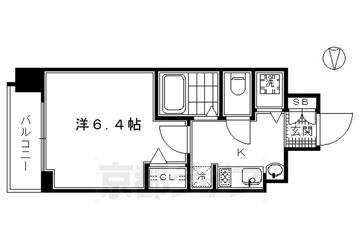 京都府京都市下京区上之町（大宮通木津屋橋上る） 京都駅 1K マンション 賃貸物件詳細