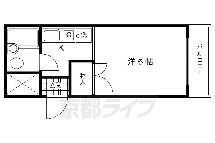 京都府京都市東山区今熊野北日吉町 清水五条駅 1K マンション 賃貸物件詳細
