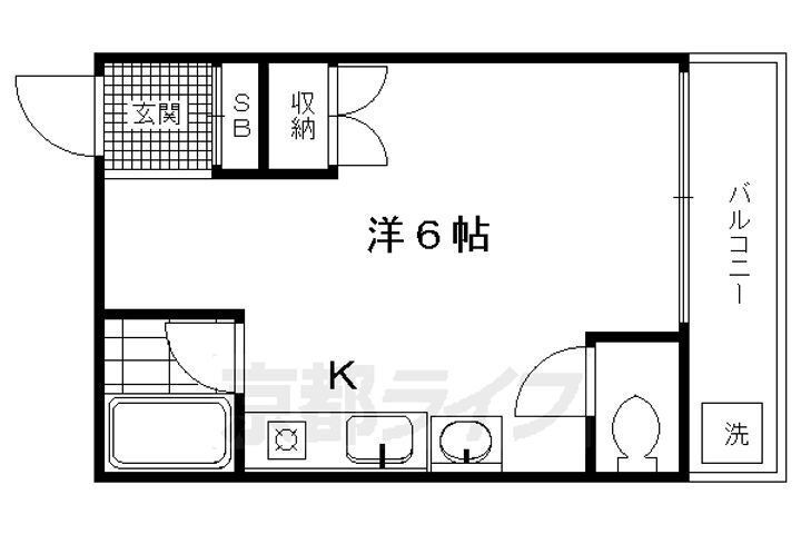 京都府京都市東山区今熊野南日吉町 東福寺駅 ワンルーム マンション 賃貸物件詳細