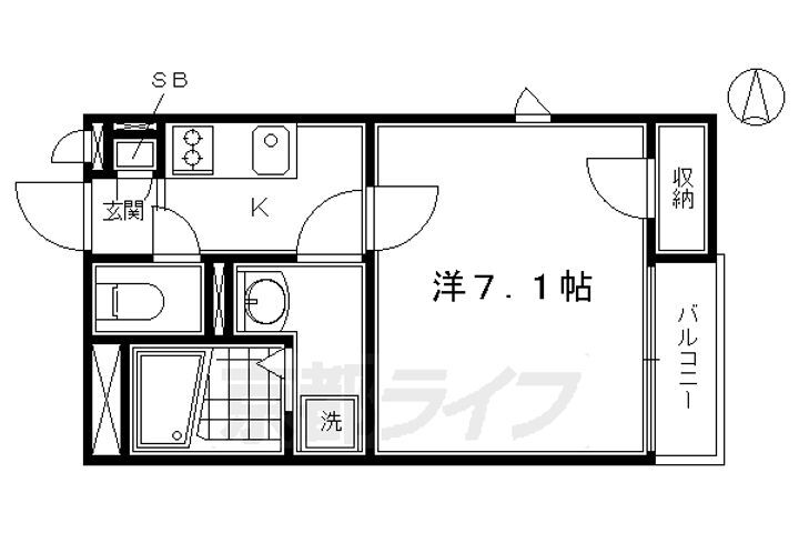 京都府京都市東山区今熊野南日吉町 東福寺駅 1K アパート 賃貸物件詳細