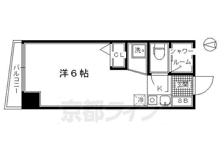 京都府京都市下京区升屋町 五条駅 1K マンション 賃貸物件詳細