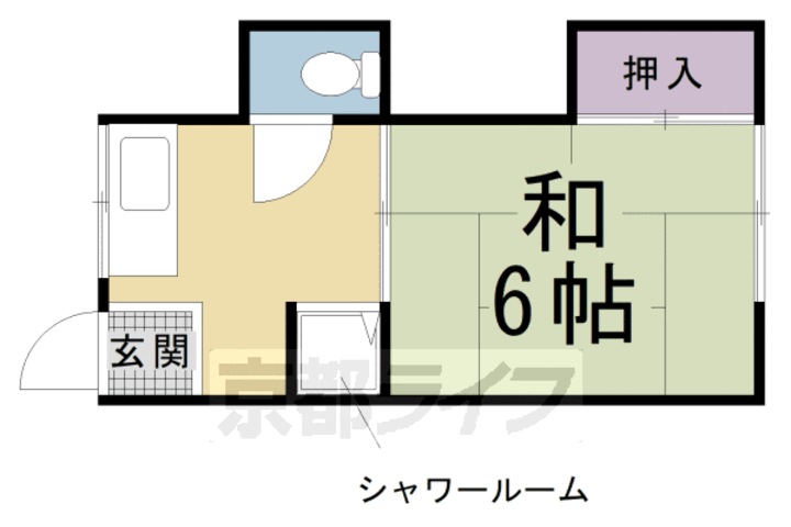 京都府京都市左京区一乗寺里ノ西町 一乗寺駅 1K アパート 賃貸物件詳細