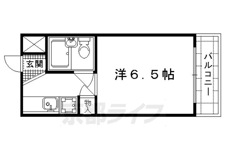 京都府京都市左京区静市市原町 二軒茶屋駅 1K マンション 賃貸物件詳細