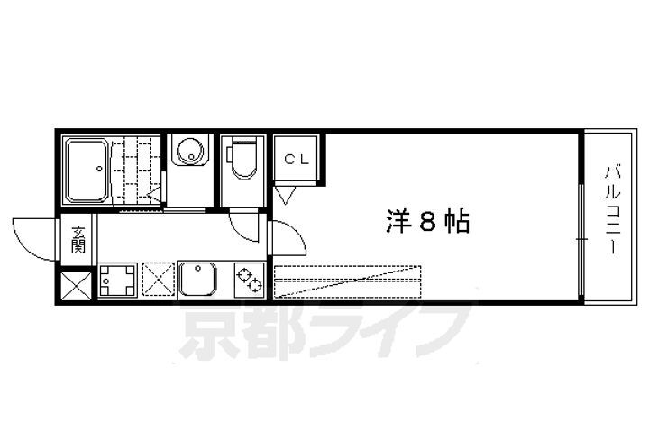 京都府京都市左京区高野蓼原町 出町柳駅 1K マンション 賃貸物件詳細