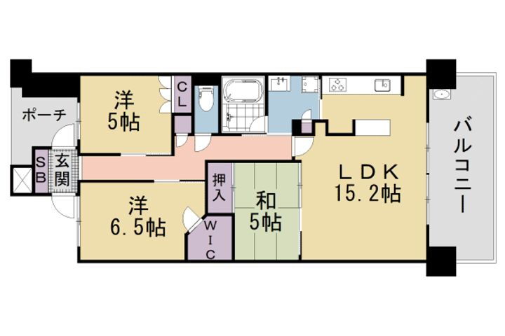 滋賀県大津市茶が崎 賃貸マンション