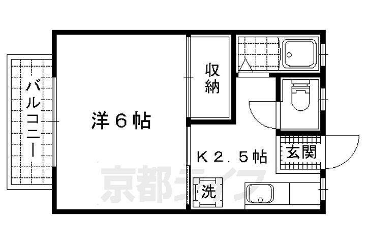 京都府京都市山科区大塚丹田 賃貸アパート