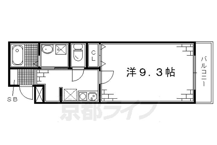 京都府京都市伏見区深草野田町 藤森駅 1K アパート 賃貸物件詳細