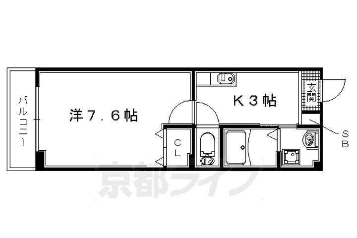 京都府城陽市平川指月 久津川駅 1K アパート 賃貸物件詳細