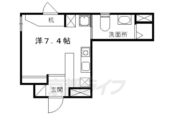 京都府京都市上京区裏風呂町 今出川駅 ワンルーム アパート 賃貸物件詳細
