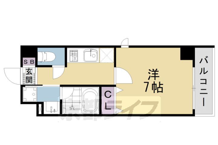 京都府京都市南区西九条南田町 東寺駅 1K マンション 賃貸物件詳細
