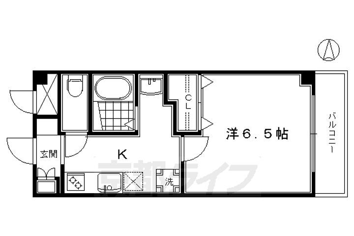 京都府京都市南区吉祥院石原京道町 桂川駅 1K マンション 賃貸物件詳細