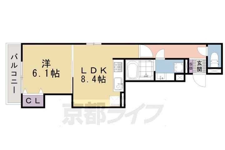 京都府京都市南区西九条大国町 東寺駅 1LDK アパート 賃貸物件詳細
