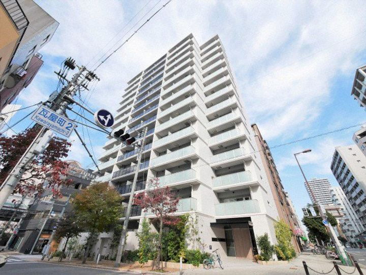 大阪府大阪市中央区瓦屋町１丁目 賃貸マンション