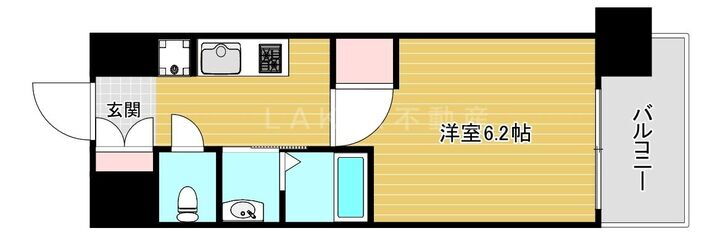 大阪府大阪市浪速区敷津東２丁目 大国町駅 1K マンション 賃貸物件詳細