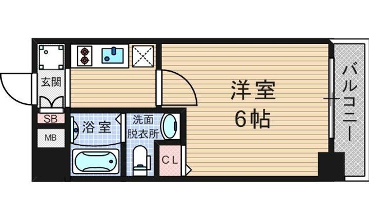 エステムコート難波サウスプレイスⅢラ・パーク 5階 1K 賃貸物件詳細