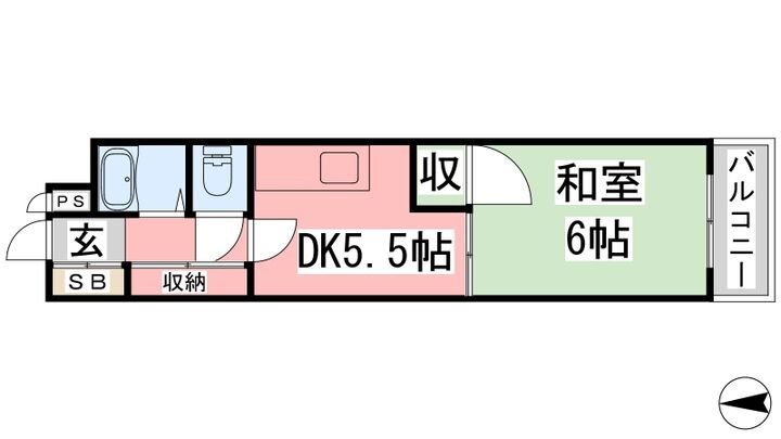 愛媛県松山市山越４丁目 本町六丁目駅 1DK マンション 賃貸物件詳細