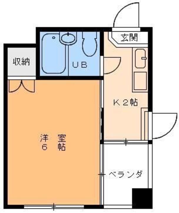 愛媛県松山市清水町１丁目 清水町駅 1K マンション 賃貸物件詳細