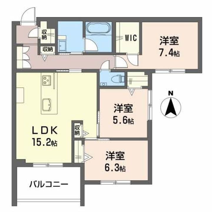 愛媛県松山市小坂４丁目 いよ立花駅 3LDK マンション 賃貸物件詳細