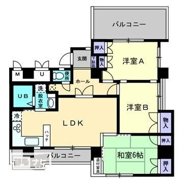 愛媛県松山市萱町１丁目 賃貸マンション