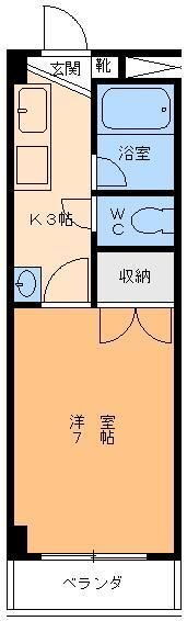 愛媛県松山市山越６丁目 本町六丁目駅 1K マンション 賃貸物件詳細