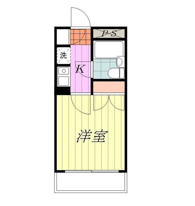 愛媛県松山市祓川１丁目 三津駅 1K マンション 賃貸物件詳細