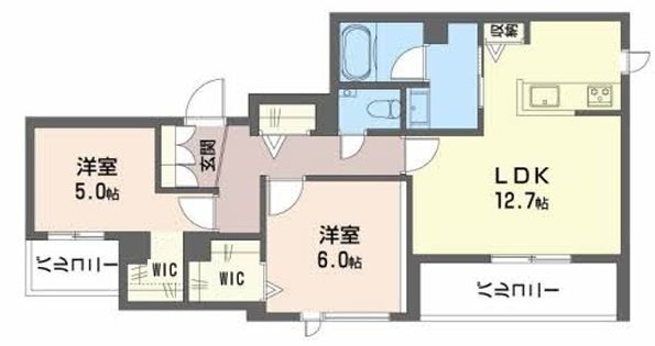 グレイスコート神戸北野ＩＩ 2階 2LDK 賃貸物件詳細