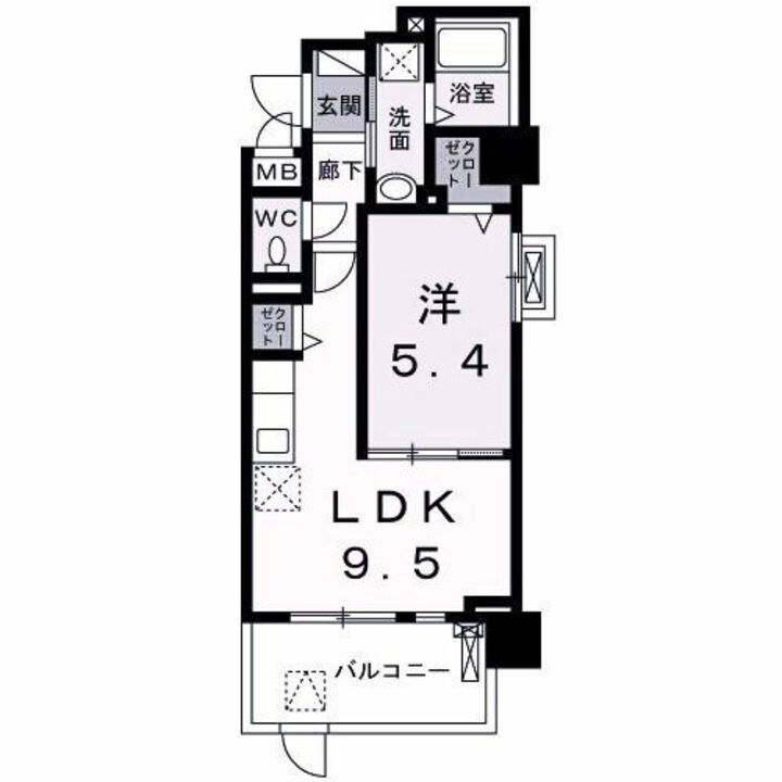 クラシェス深江 7階 1LDK 賃貸物件詳細