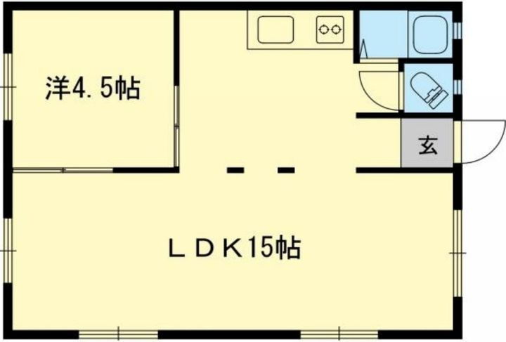 第二大星アパート 1階 1LDK 賃貸物件詳細