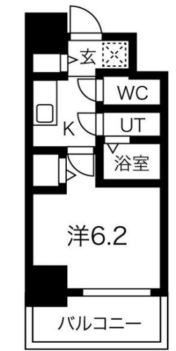 兵庫県神戸市兵庫区西柳原町 兵庫駅 1K マンション 賃貸物件詳細