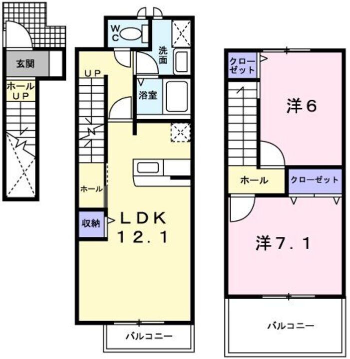 兵庫県神崎郡福崎町南田原 福崎駅 2LDK アパート 賃貸物件詳細