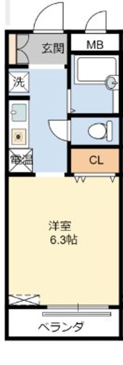 兵庫県姫路市西中島 野里駅 1K アパート 賃貸物件詳細