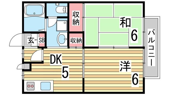 ピュアコートシミズ 1階 2DK 賃貸物件詳細